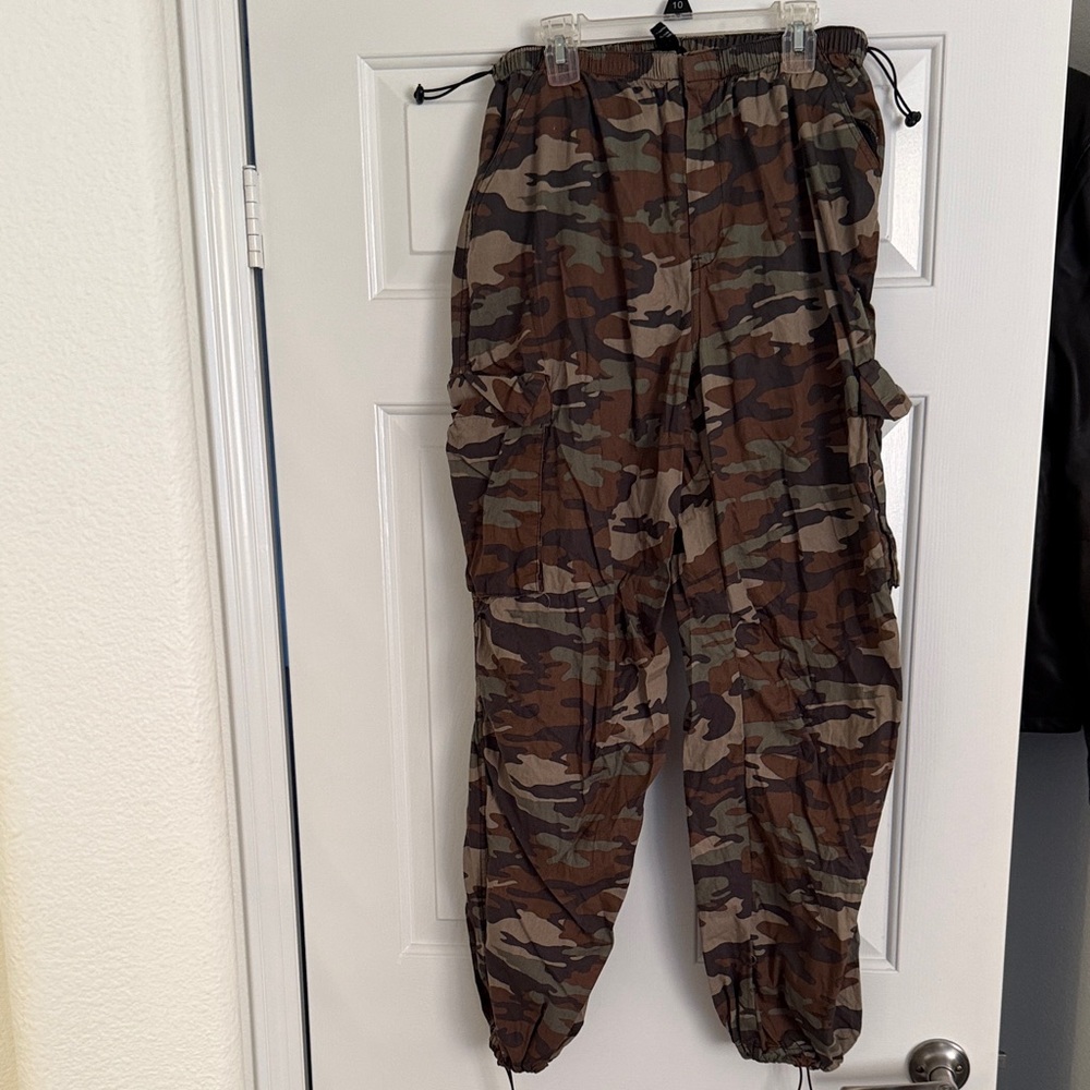 Charlotte Russe Camouflage Cargo Pants